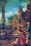 Albrecht Altdorfer Rest on the Flight into Egypt oil painting reproduction